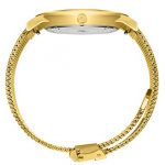 Larsson Jennings Watch with 40mm Satin White dial and Gold Plated