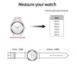 iStrap Genuine Calfskin Leather Watch Band Padded Replacement
