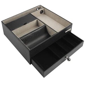 JackCubeDesign Nightstand Organizer for Men
