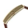 14Kt Gold Plated Watch Rectangular Tank Shape Case