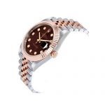 Rolex Datejust Gold Watch Jubilee Bracelet Chocolate  