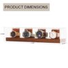 Products Unique Storage Solid Oak Watch Box Organizer Display Case