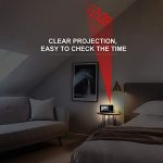Geevon Projection Alarm Clock,Indoor Thermometer Hygrometer