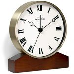 PresenTime Co Mozart Mantel Alarm Clock Golden Color