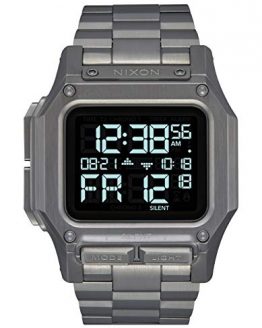 Gunmetal Resistant Men's Digital Sport Watch