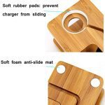 Bamboo Wood USB Charging Desk Station