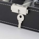 Leather Watch Box Display Case Organizer