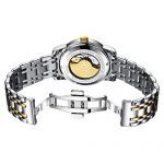 Mens Watches Gold Mechanical Automatic Self-Winding