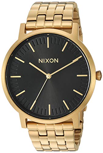 Nixon Men's Porter Japanese-Quartz Watch with Stainless-Steel Strap