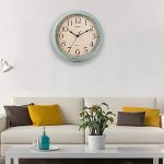 Vintage Silent Retro Wall Clocks Battery