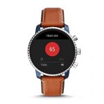 Explorist HR Heart Rate Stainless Steel and Leather