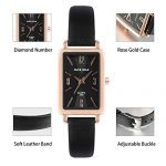 Womens Fashion Watch,Ladies Elegant Rectangular Case
