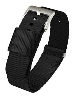 Jetson NATO Style Watch Strap 22mm Black