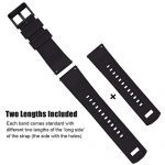 Silicone Watch Bands Quick Release Rubber 21mm
