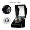 Automatic Double Wooden Watch Winder