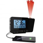 TG644 Think Gizmos Atomic Projection Clock with Temperature