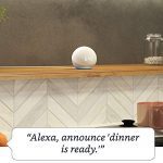 Smart speaker with clock and Alexa All-new Echo Dot