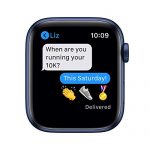 Apple Watch Series 6 Navy Sport Band