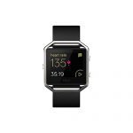 Fitbit Blaze Smart Fitness Watch, Black, Silver