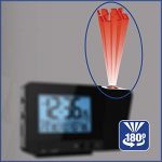 Wall Projector Gizmos Projection Clock with Temperature