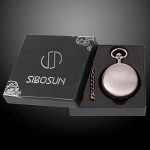 Pocket Watch - Smooth Double Case SIBOSUN Skeleton