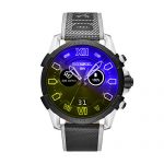 HR Heart Rate Nylon Touchscreen Smart Watch Diesel