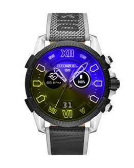 HR Heart Rate Nylon Touchscreen Smart Watch Diesel