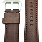 Panerai Watch 26mm Dark Brown Leather Watch Band