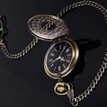 Vintage Pocket Watch Roman Numerals Scale Quartz
