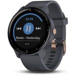 Rose Gold Multisport GPS Watch with Music Storage