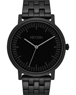 NIXON Porter- All Black - 50m Water Resistant Men's Analog Classic Watch