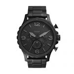 Fossil Men's Nate Quartz Stainless Chronograph Watch