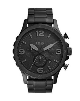 Fossil Men's Nate Quartz Stainless Chronograph Watch