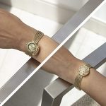 Anne Klein Swarovski Crystal Accented Watch