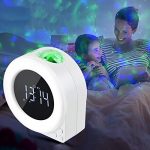 Alarm Clock Star Projector Night Light