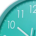 Modern Simple Wall Clock Indoor Non-Ticking Silent Sweep