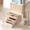 FEISCON Jewelry Box Organizer Watch Case Large
