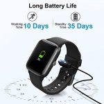 Fitness Smartwatch Tracking, Yoga, Exercise Bike with Heart Rate Monitor