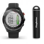 Garmin Approach S62 (Black) Golf GPS Watch PlayBetter Bundle