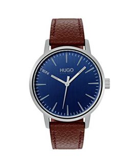 HUGO by Hugo Boss Watch with Leather Strap