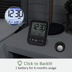 Digital Travel Alarm Clock - Your Compact Companion for Time, Date, and Temperature On-the-Go!