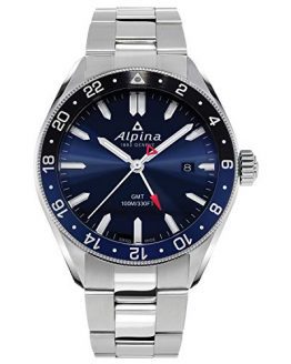 Alpina Men's Swiss Quartz Sport Watch with Stainless Steel Strap