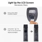 LED Desk Lamp with Smart Features(Clock,Alarm,Date,Temperature)