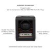 Roadster Single Watch Winder with Cover - The Ultimate Timepiece Care Solution