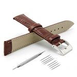 CIVO Genuine Leather Watch Bands Top Calf Grain Leather