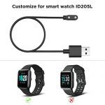 2-Pack Replacement Charger Cable for Letsfit ID205L Smartwatch