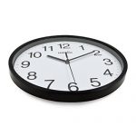 Yoobure 10 Silent Quartz Decorative Wall Clock Non-Ticking