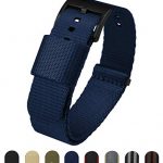 18mm Navy Blue - BARTON Jetson NATO Style Watch Strap
