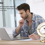 720° Rotating Brass Unique 1 Hour Glass Sand Clack for Home