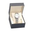 Luxury Black Single Watch Gift Box with Pillow PU Leather